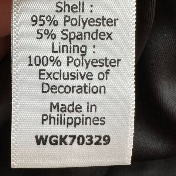 Little Black Dress with Pop of Color Sleeveless  Dress Size M Shift Sheath - Picture 13 of 16